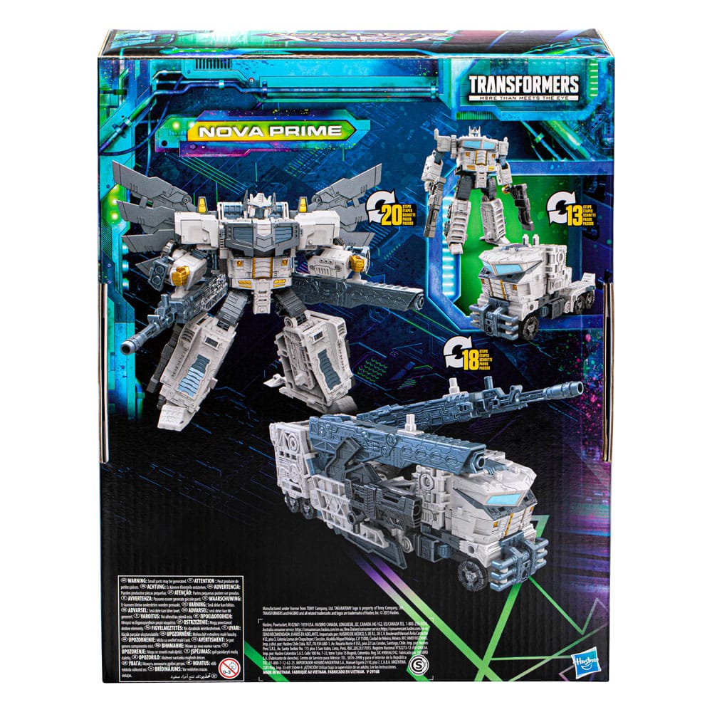 Transformers Generations Legacy Evolution Leader Class figurine Nova Prime 18 cm