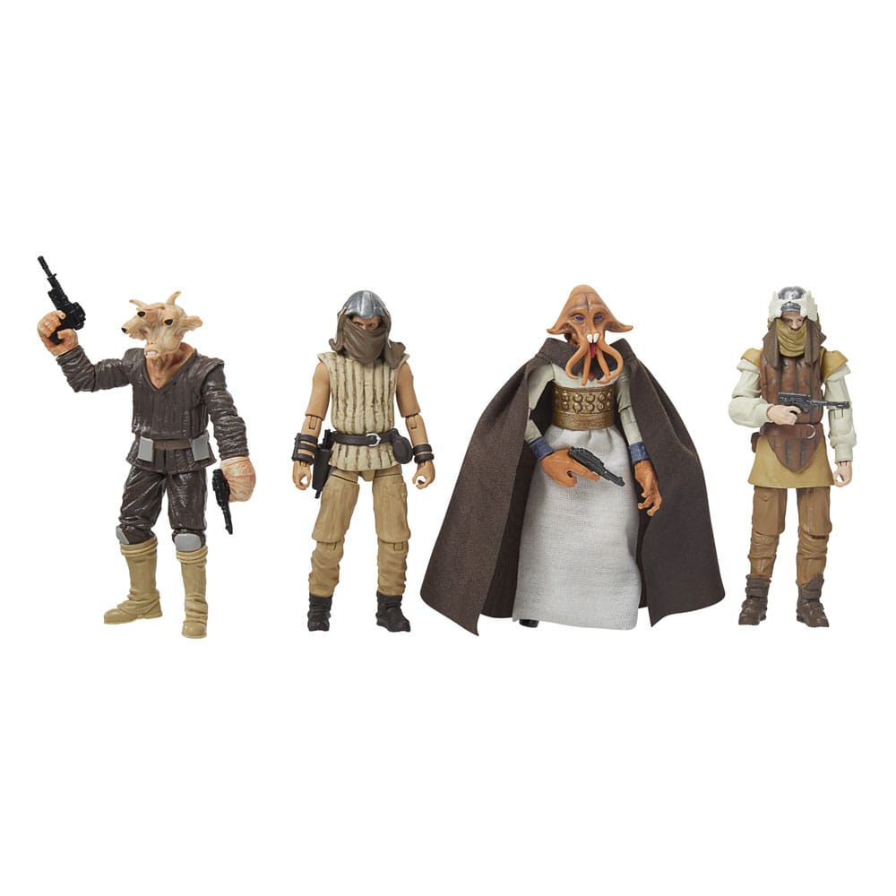 Star Wars Episode VI Vintage Collection pack 4 figurines Jabba's Court Denizens 10 cm