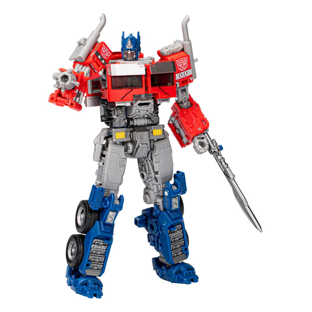 Transformers: Rise of the Beasts Buzzworthy Bumblebee figurine Studio Series 102BB Optimus Prime 16 cm