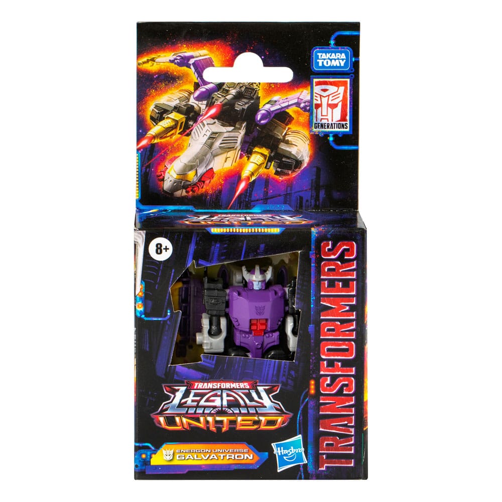 Transformers Generations Legacy United Core Class figurine Energon Universe Galvatron 9 cm