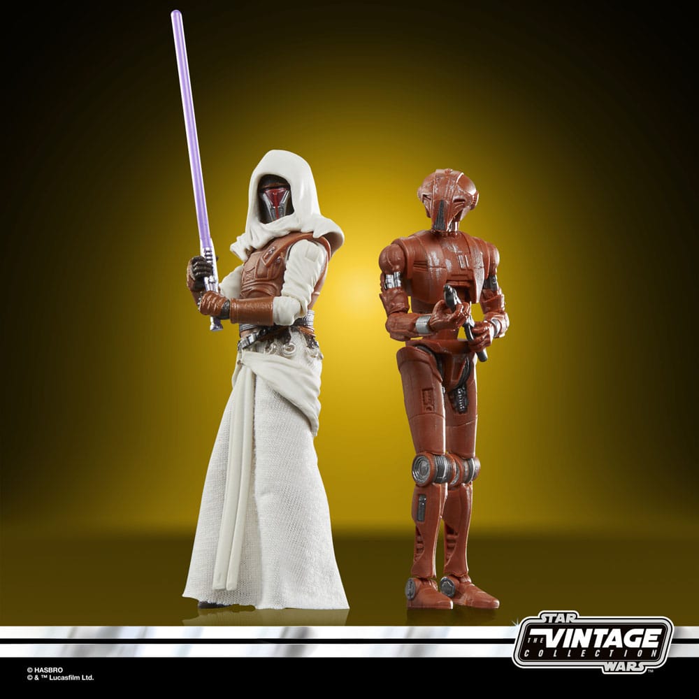 Star Wars: Galaxy of Heroes Vintage Collection pack 2 figurines Jedi Knight Revan & HK-47 10 cm