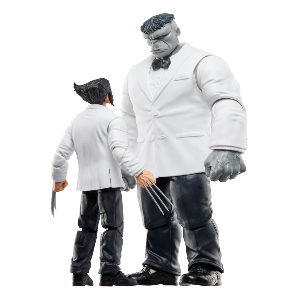 Wolverine 50th Anniversary Marvel Legends pack 2 figurines Marvel's Patch & Joe Fixit 15 cm