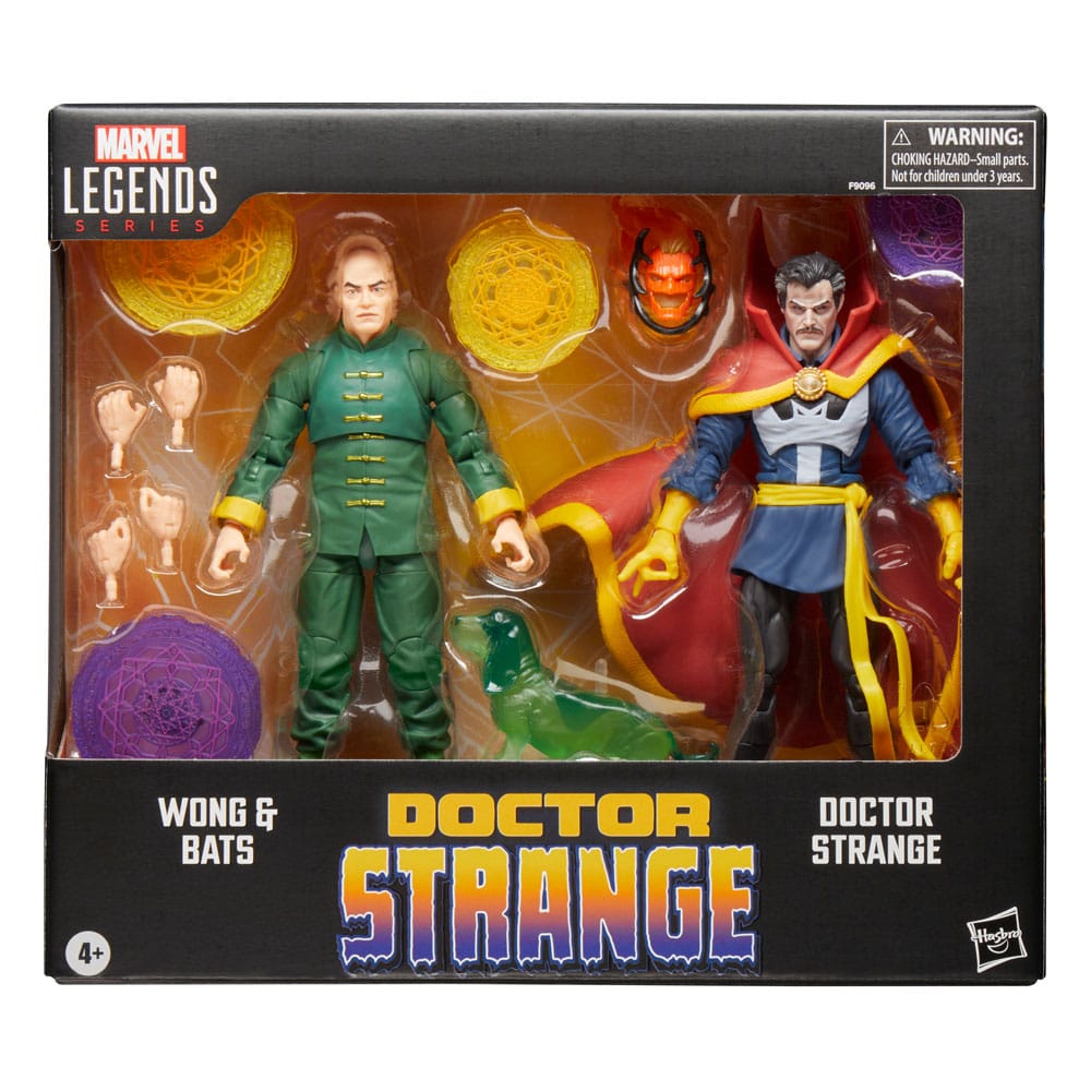 Doctor Strange Marvel Legends pack 3 figurine Doctor Strange, Wong & Bats 15 cm