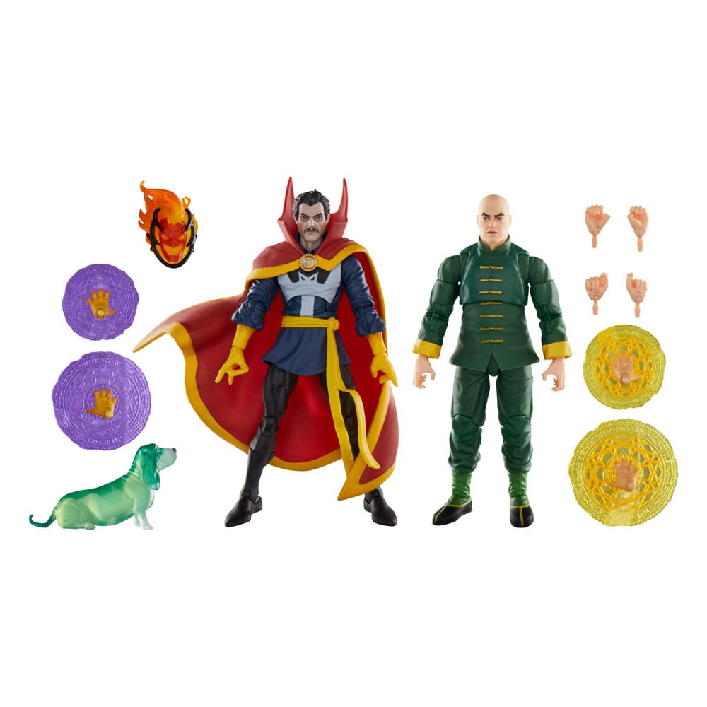 Doctor Strange Marvel Legends pack 3 figurine Doctor Strange, Wong & Bats 15 cm