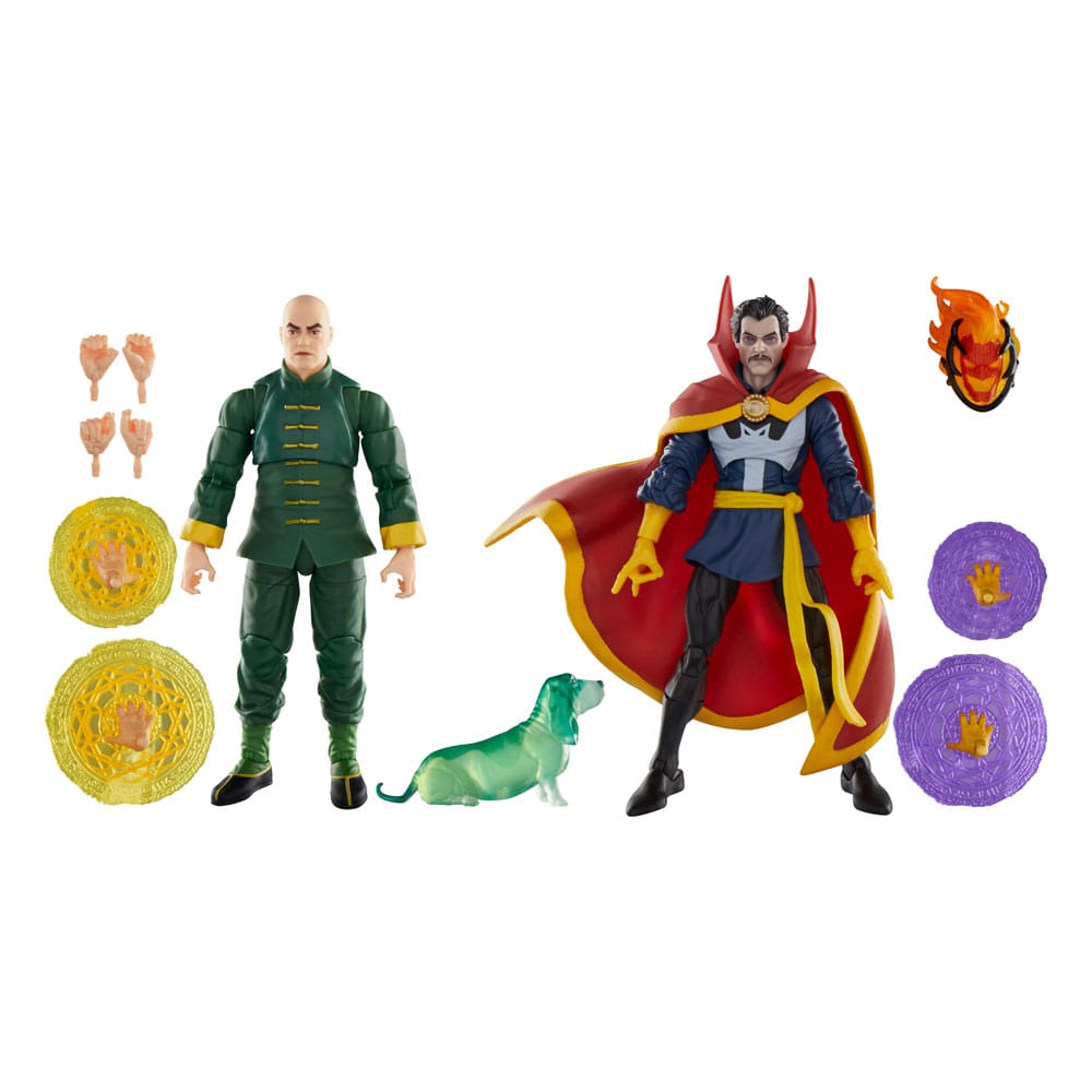Doctor Strange Marvel Legends pack 3 figurine Doctor Strange, Wong & Bats 15 cm