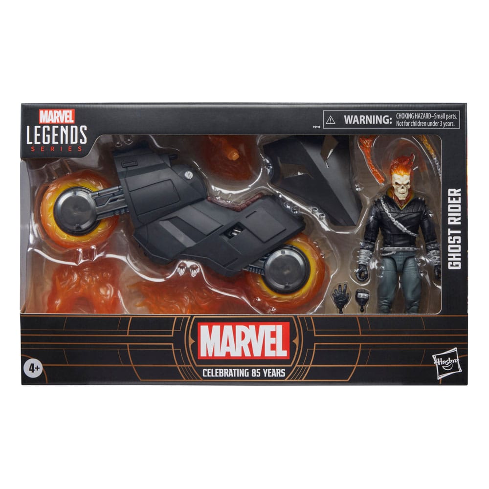 Marvel 85th Anniversary Marvel Legends figurine avec véhicule Ghost Rider 15 cm