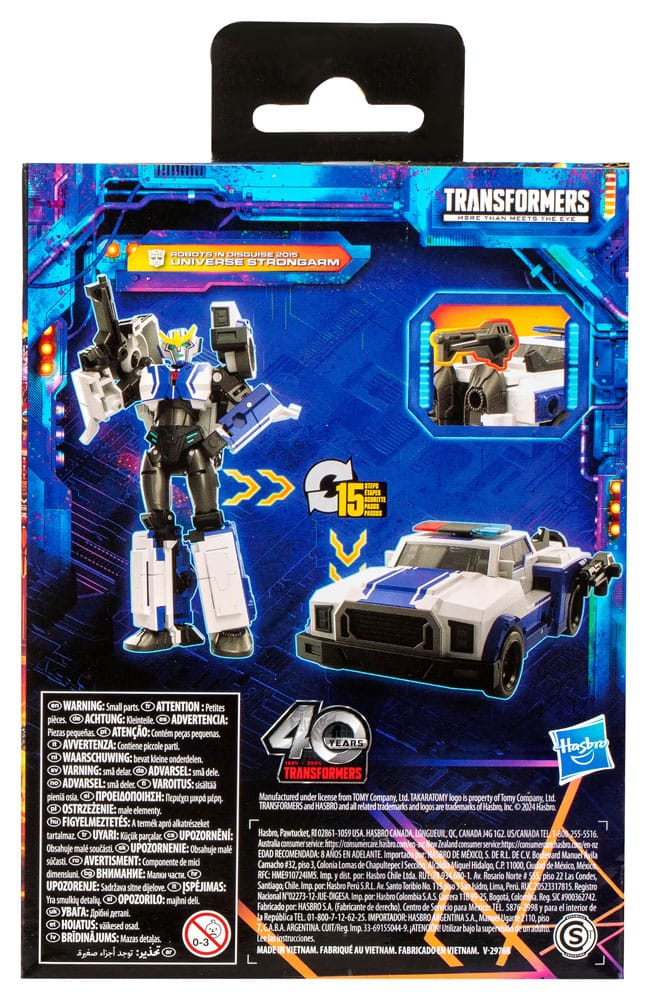 Transformers Generations Legacy United Deluxe Class figurine Robots in Disguise 2015 Universe Strongarm 14 cm