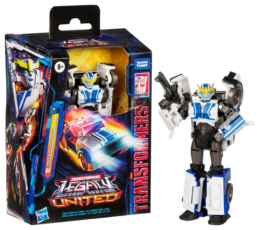 Transformers Generations Legacy United Deluxe Class figurine Robots in Disguise 2015 Universe Strongarm 14 cm
