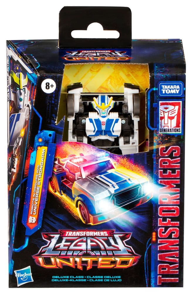 Transformers Generations Legacy United Deluxe Class figurine Robots in Disguise 2015 Universe Strongarm 14 cm
