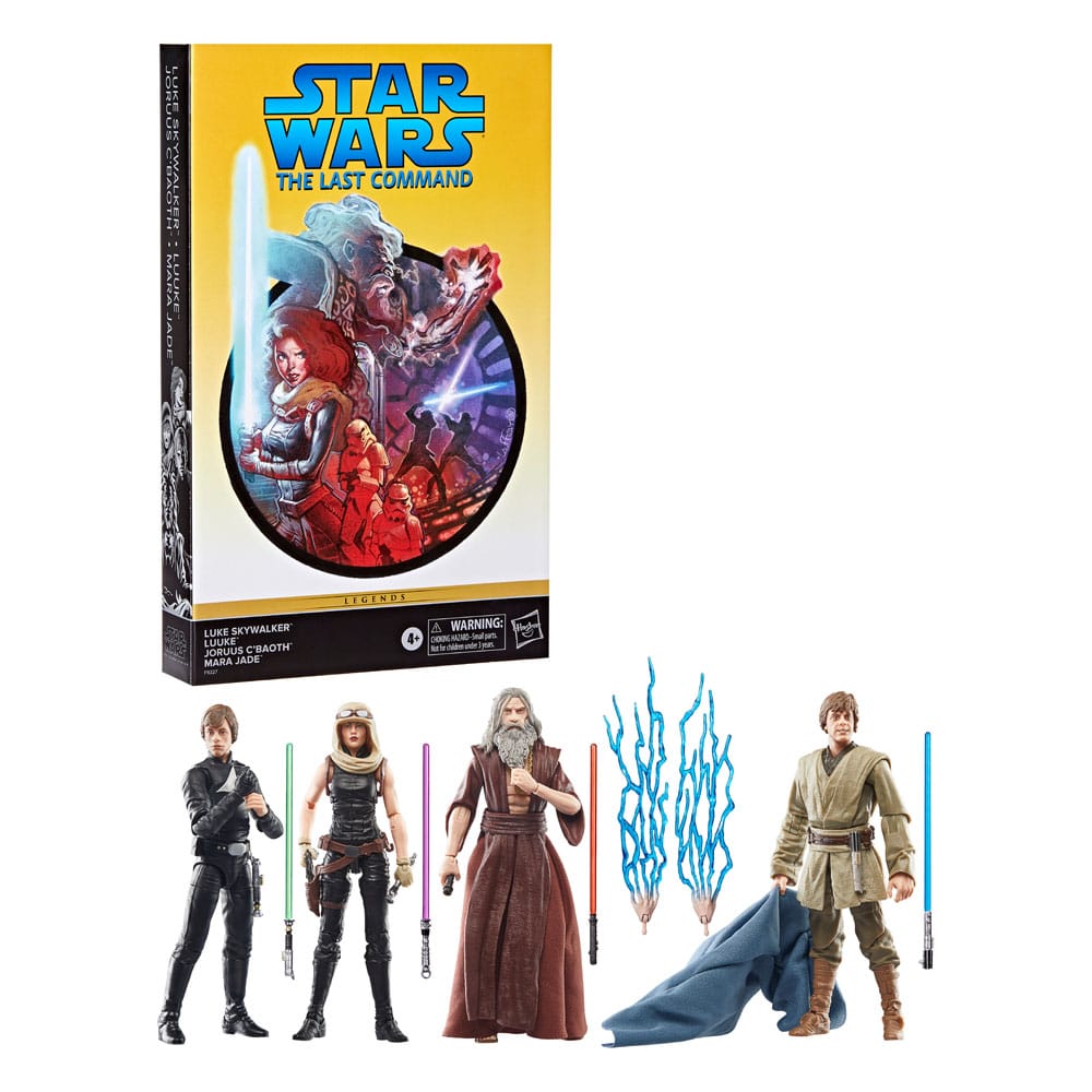 Star Wars: The Last Command Black Series pack 4 figurines 15 cm