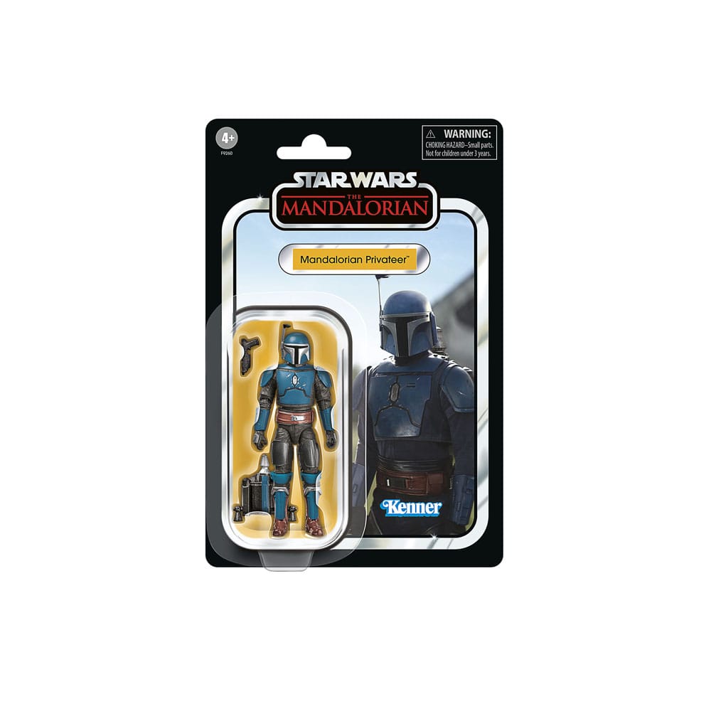 Star Wars: The Mandalorian Vintage Collection Tantive IV Hallway et figurine Mandalorian Privateer 10 cm