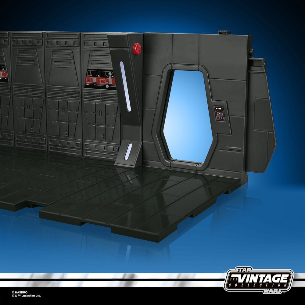 Star Wars: The Mandalorian Vintage Collection Tantive IV Hallway et figurine Mandalorian Privateer 10 cm