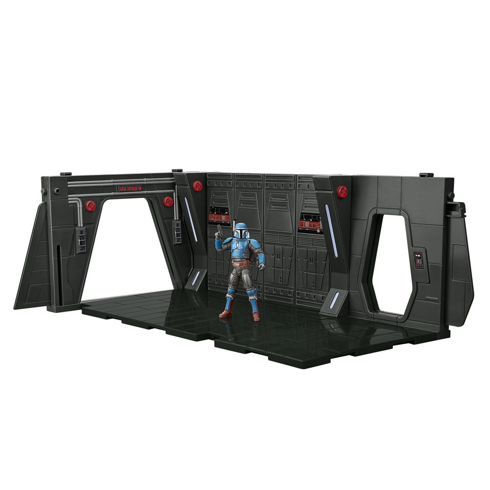 Star Wars: The Mandalorian Vintage Collection Tantive IV Hallway et figurine Mandalorian Privateer 10 cm