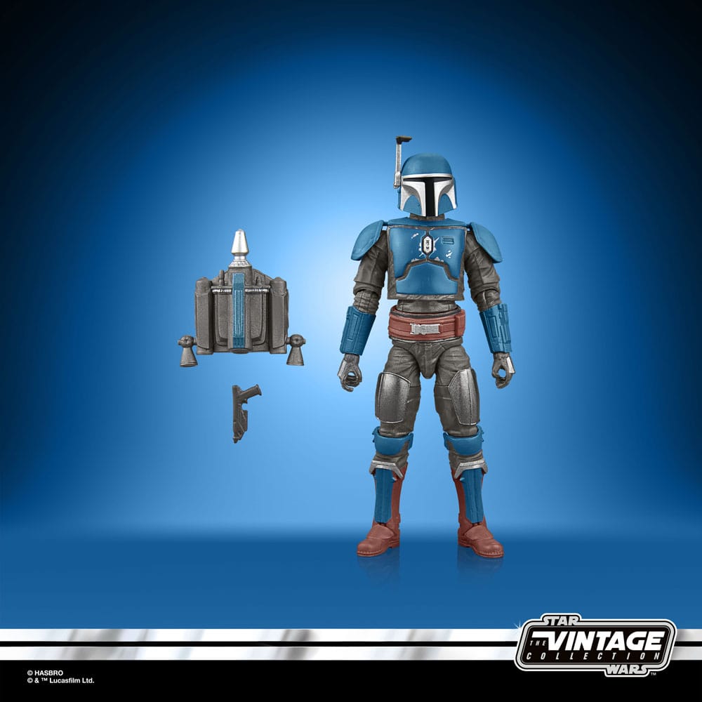 Star Wars: The Mandalorian Vintage Collection Tantive IV Hallway et figurine Mandalorian Privateer 10 cm