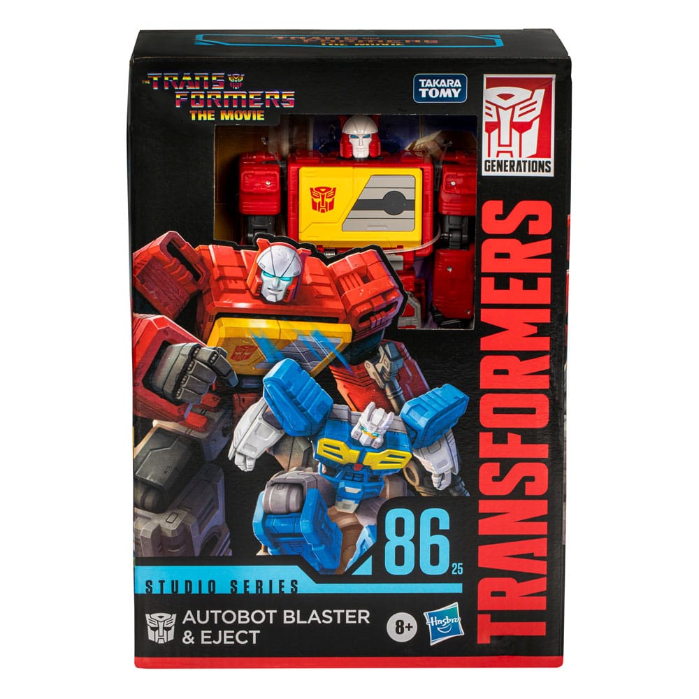 The Transformers: The Movie Generations Studio Series Voyager Class figurine Autobot Blaster & Eject 16 cm