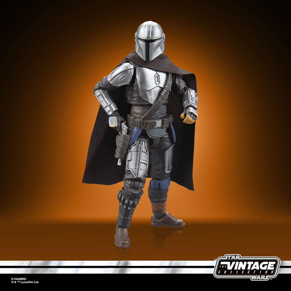 Star Wars: The Mandalorian Vintage Collection figurine The Mandalorian (Imperial Base) 10 cm