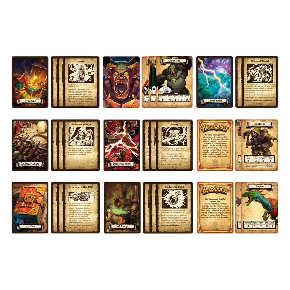 HeroQuest extension jeu de plateau Jungles of Delthrak Pack de Quête *ANGLAIS*