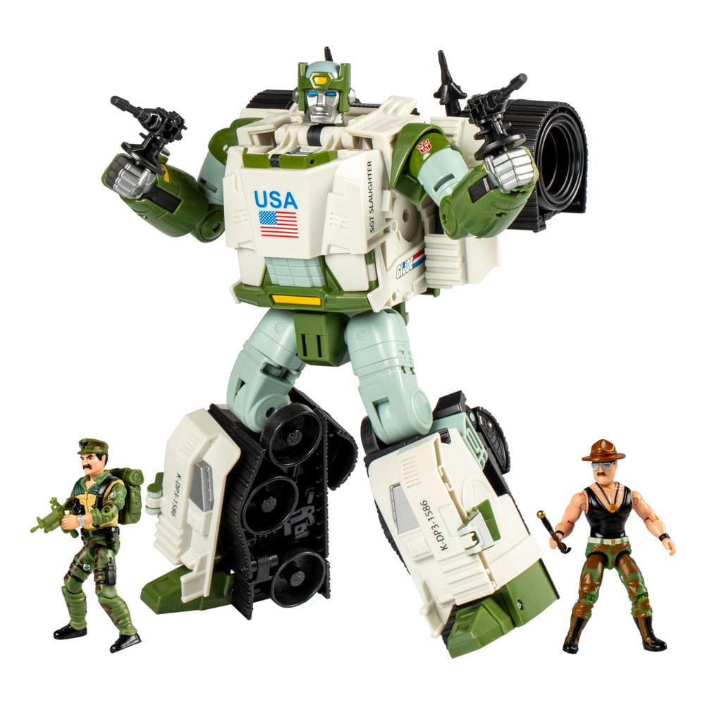 Transformers x G.I. Joe figurine Autobot Kup Triple T 23 cm