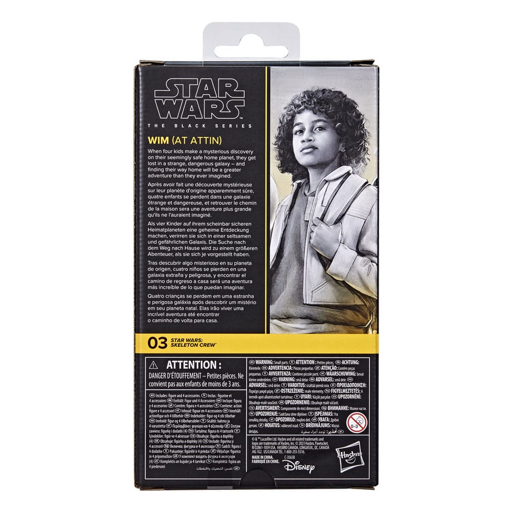 Star Wars: Skeleton Crew Black Series figurine Wim (At Attin) 15 cm