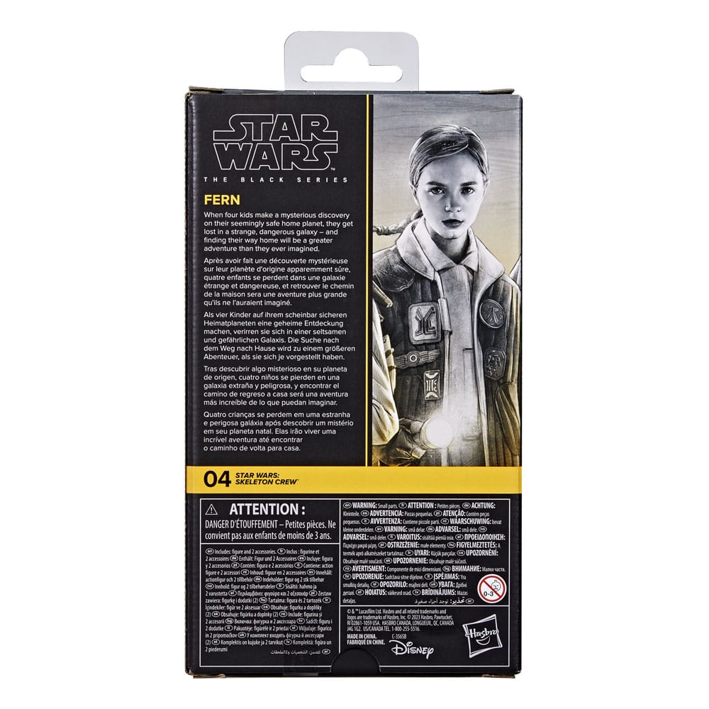 Star Wars: Skeleton Crew Black Series figurine Fern 15 cm