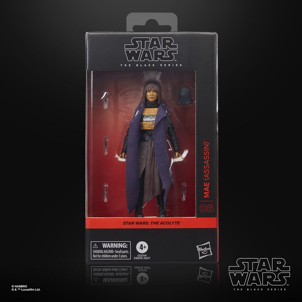 Star Wars: The Acolyte Black Series figurine Mae (Assassin) 15 cm