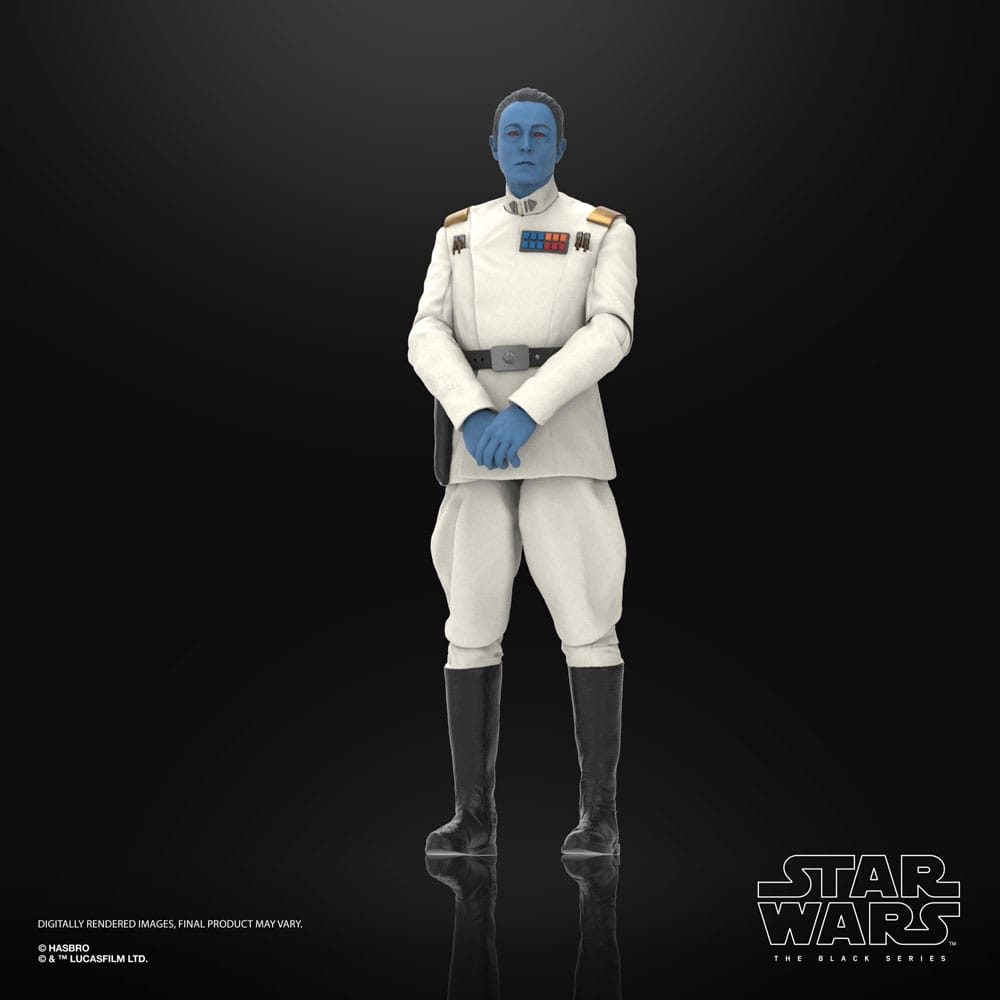 Star Wars: Ahsoka Black Series figurine Grand Admiral Thrawn 15 cm