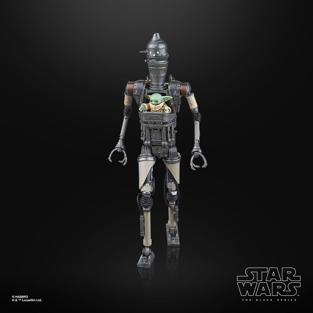 Star Wars: The Mandalorian Black Series pack 2 figurines IG-12 & Grogu 15 cm