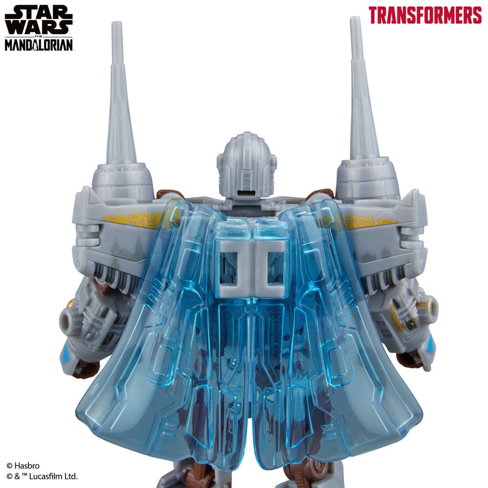 Star Wars x Transformers figurine The Mandalorian / N-1 Starfighter 19 cm