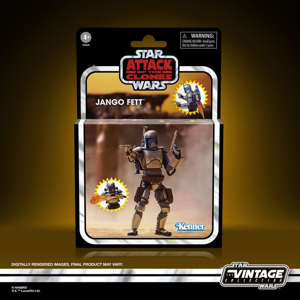 Star Wars Episode II Vintage Collection figurine Jango Fett 10 cm