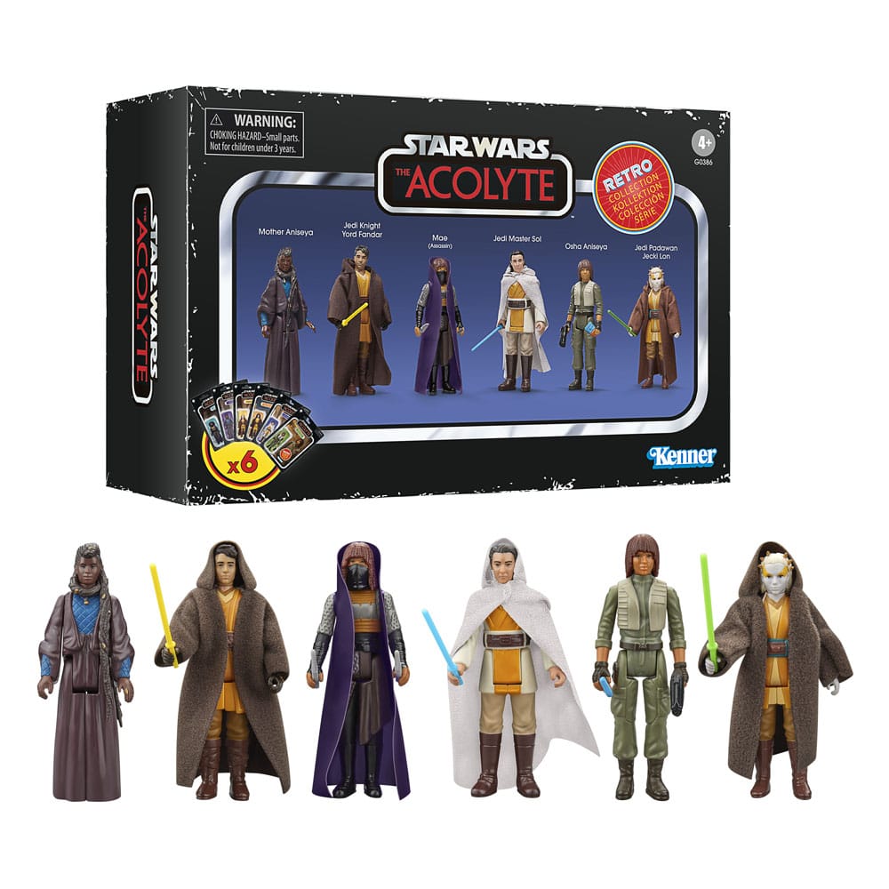 Star Wars: Acolyte Retro Collection pack 6 figurines 10 cm