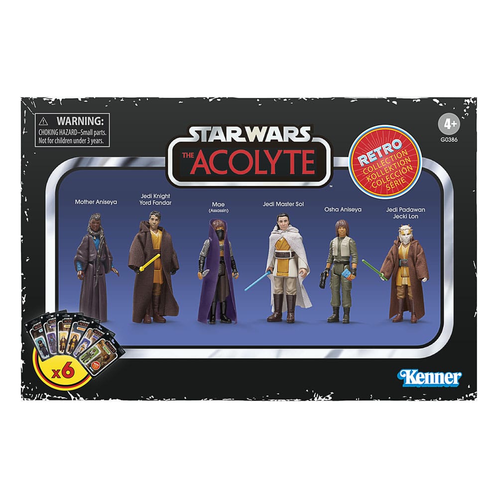 Star Wars: Acolyte Retro Collection pack 6 figurines 10 cm