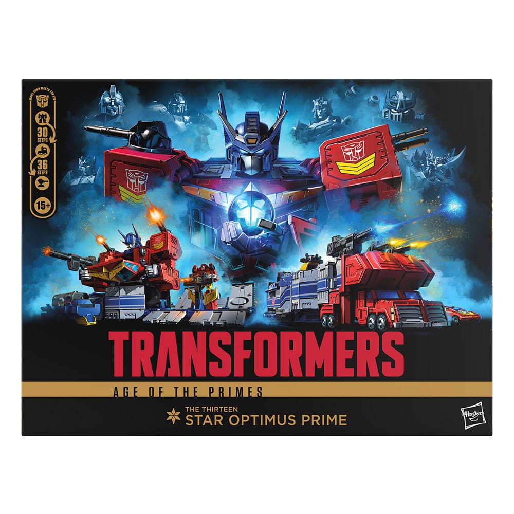 Transformers Age of the Primes Titan Class figurine The Thirteen Star Optimus Prime 38 cm