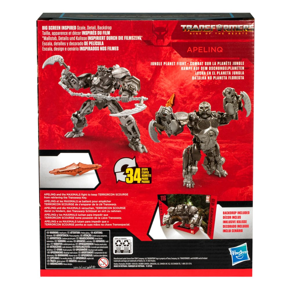 Transformers: Rise of the Beasts Generations Studio Series Leader Class figurine Apelinq 22 cm