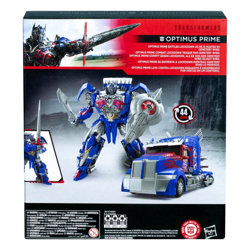 Transformers : L'Âge de l'extinction Studio Series Leader Class figurine Optimus Prime 21 cm