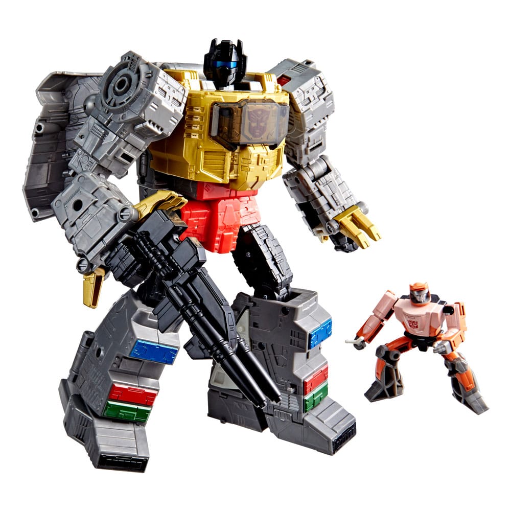 The Transformers: The Movie Studio Series Leader Class figurine Dinobot Grimlock & Autobot Wheelie 22 cm