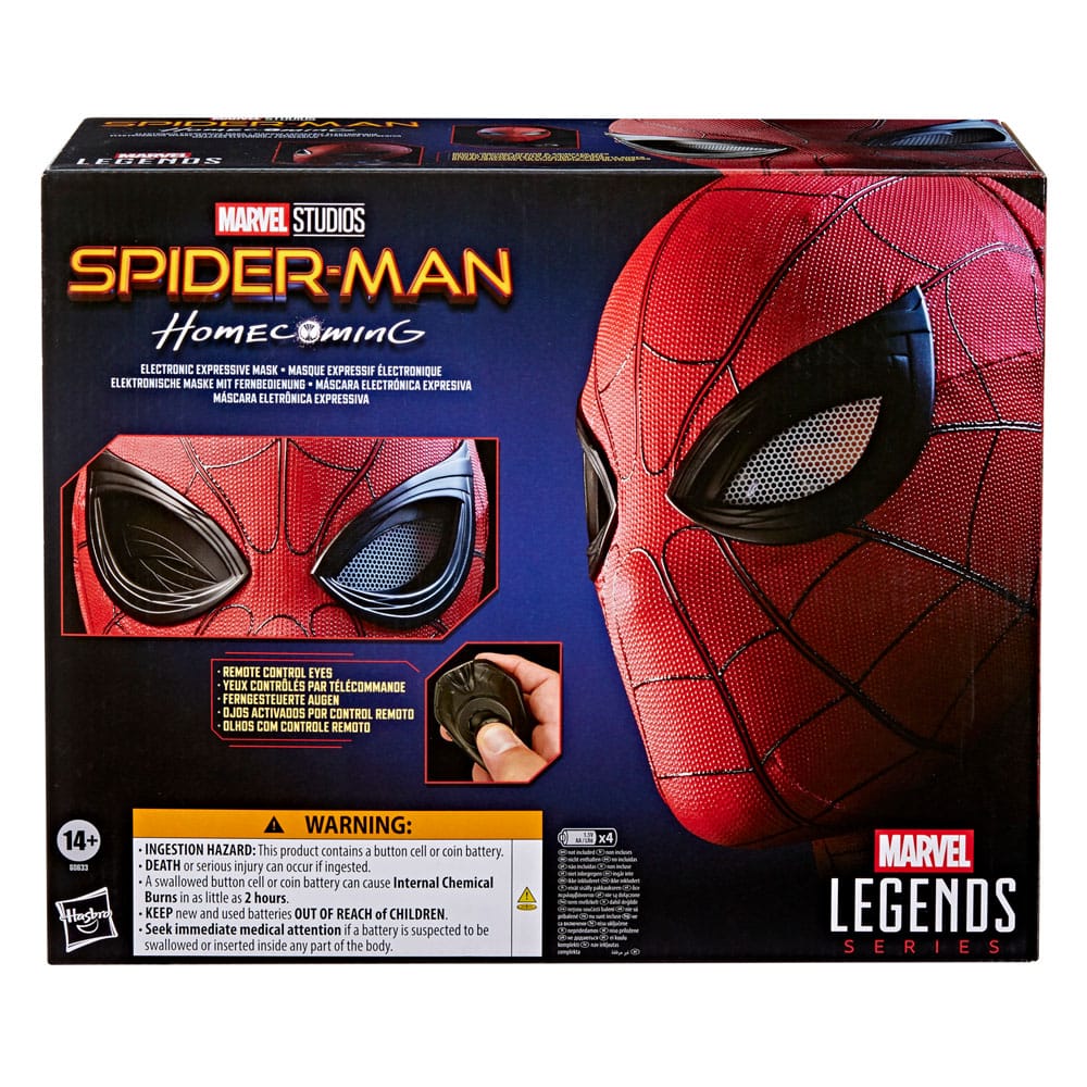 Spider-Man: Homecoming masque expressif électronique Spider-Man
