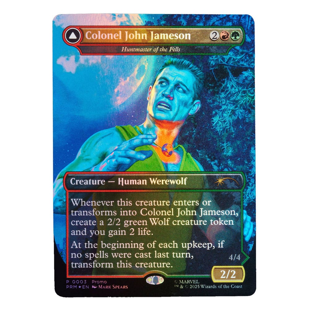 Marvel Legends Magic: The Gathering figurine Man-Wolf (avec carte premium exclusive) 15 cm