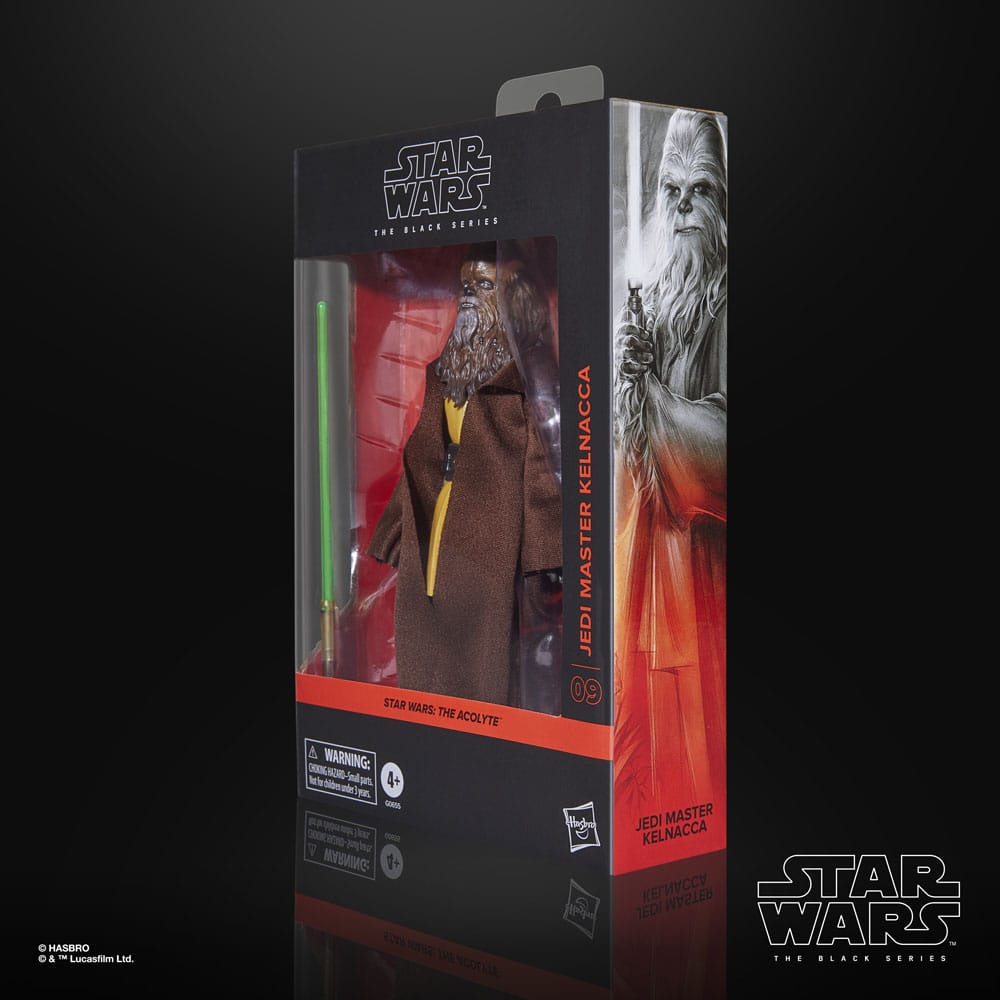 Star Wars: The Acolyte Black Series figurine Jedi Master Kelnacca 15 cm