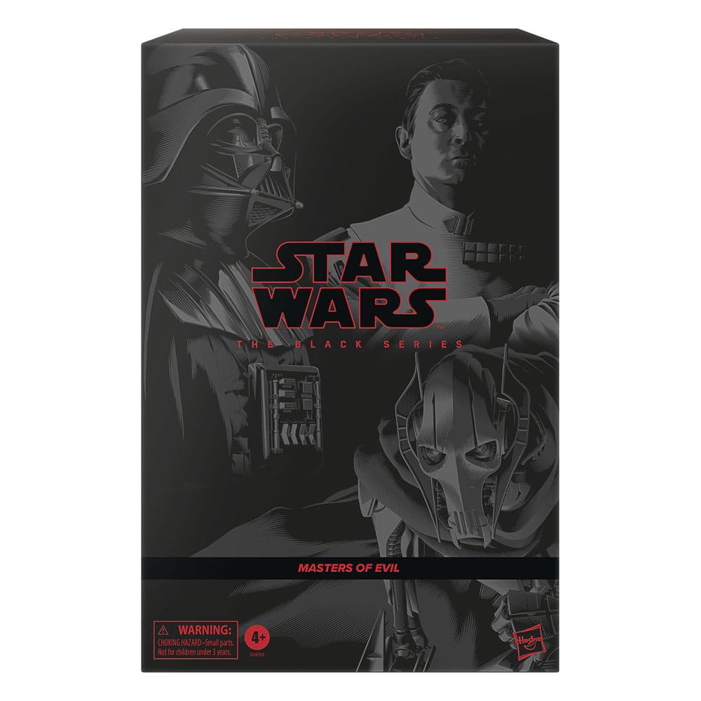 Star Wars Black Series pack 3 figurines Masters of Evil 15 cm