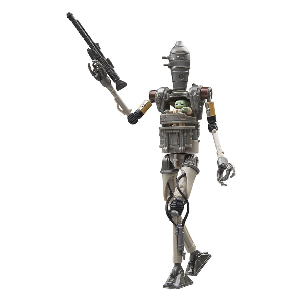 Star Wars: The Mandalorian Vintage Collection pack 3 figurines IG-12, Grogu & Anzellan 10 cm
