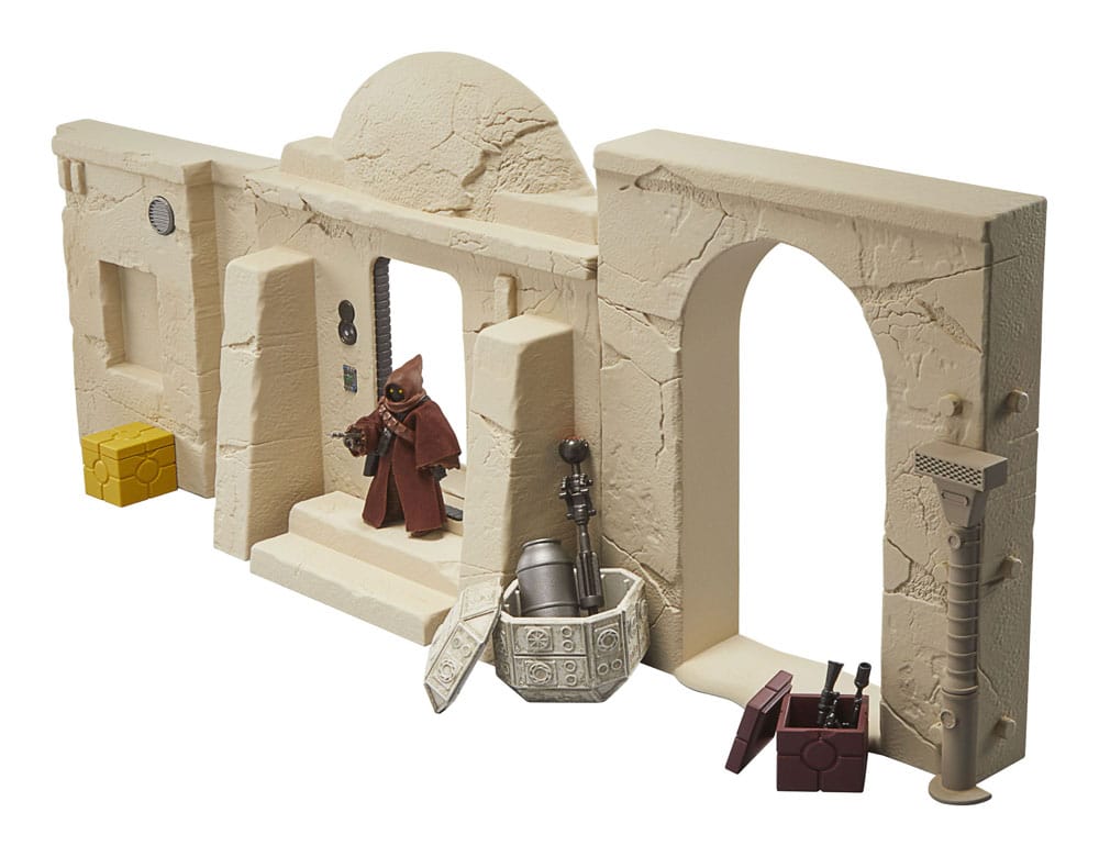 Star Wars Episode IV Vintage Collection playset Streets of Mos Eisley avec figurine Jawa