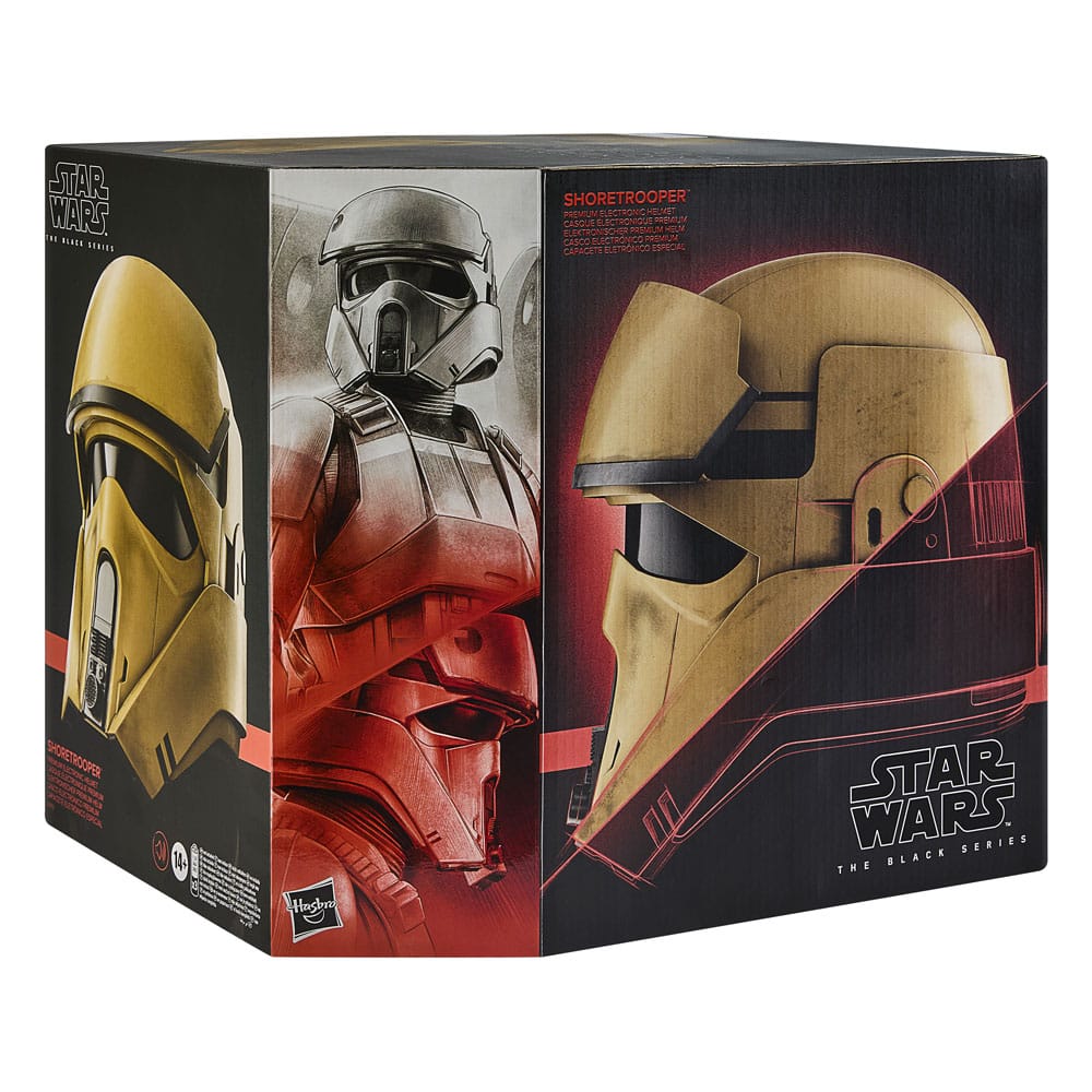 Star Wars: Andor Black Series casque electronique Shoretrooper