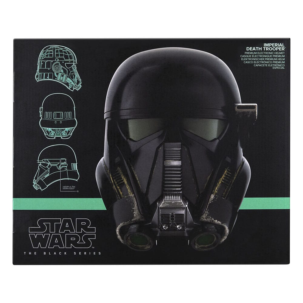 Star Wars: Rogue One Black Series casque électronique Imperial Death Trooper
