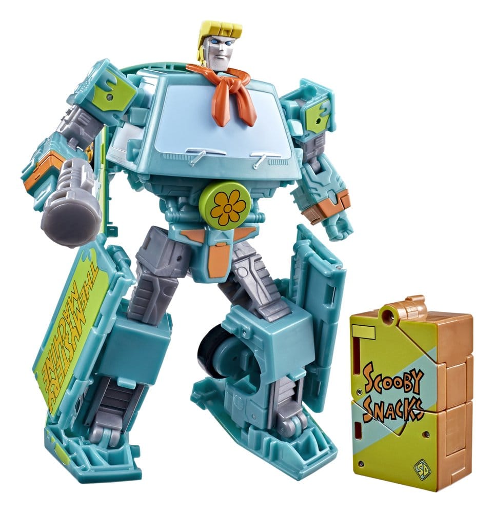Transformers x Scooby-Doo pack 2 figurines Mysterious Prime & Automutt 15 cm