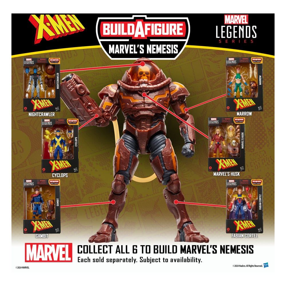 X-Men Marvel Legends figurine Gambit (BAF: Marvel's Nemesis) 15 cm