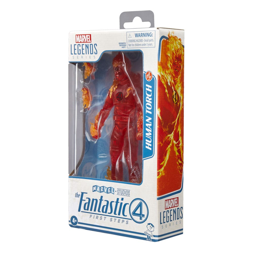 Les Quatre Fantastiques : Premiers pas Marvel Legends figurine Human Torch 15 cm
