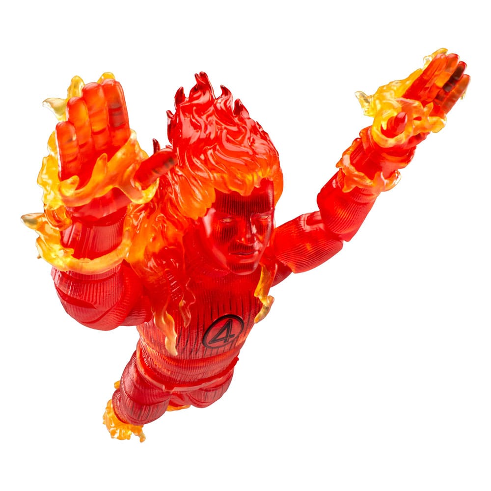 Les Quatre Fantastiques : Premiers pas Marvel Legends figurine Human Torch 15 cm