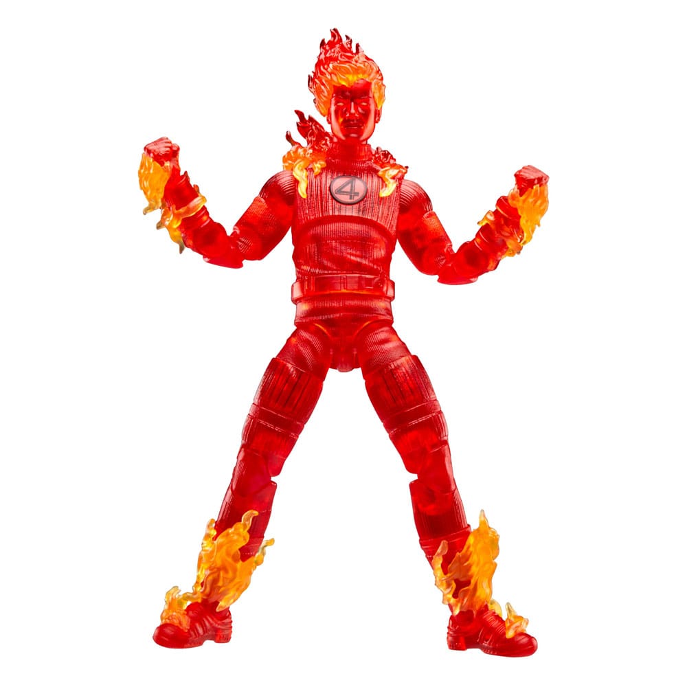 Les Quatre Fantastiques : Premiers pas Marvel Legends figurine Human Torch 15 cm