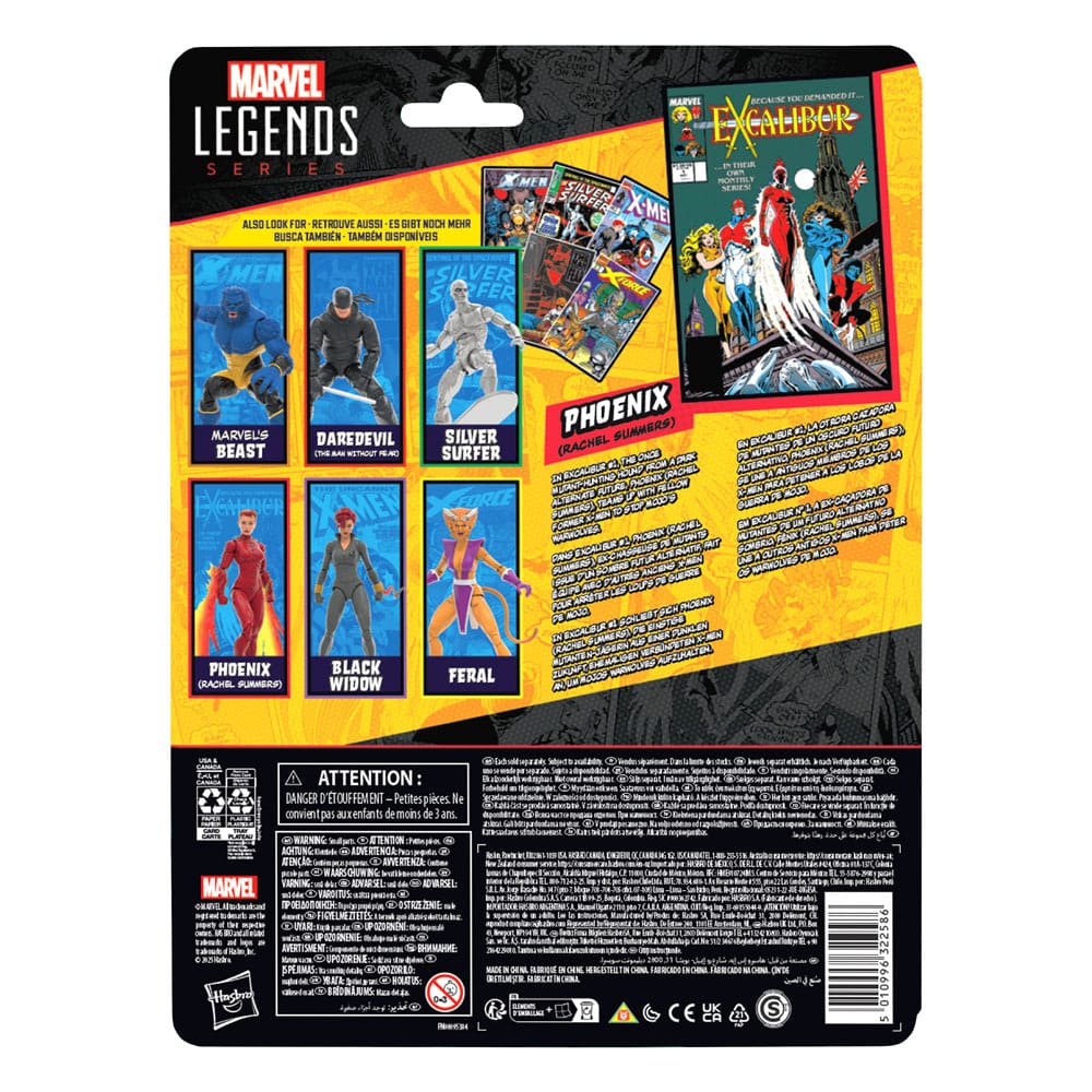 Excalibur Marvel Legends figurine xx 15 cm