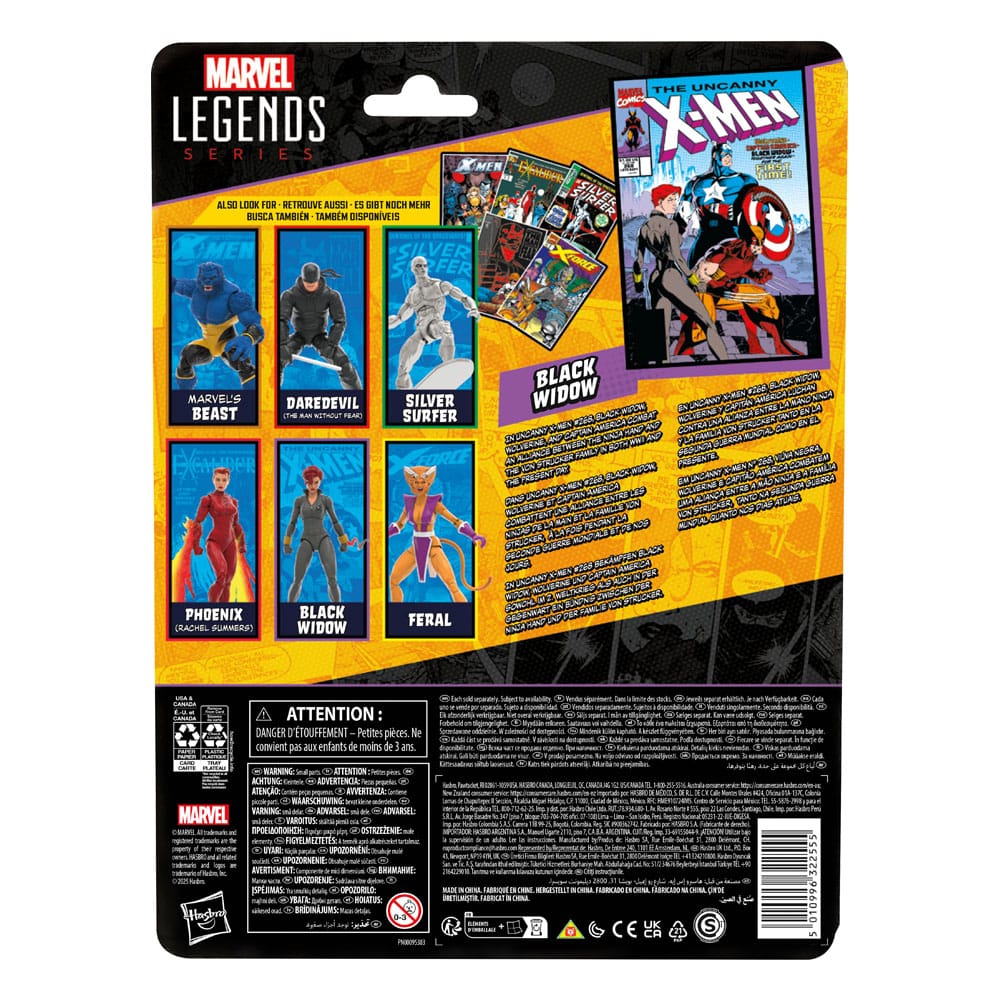 Black Widow Marvel Legends figurine Black Widow 15 cm